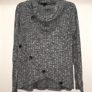 Le Rouge| Gray Sweater